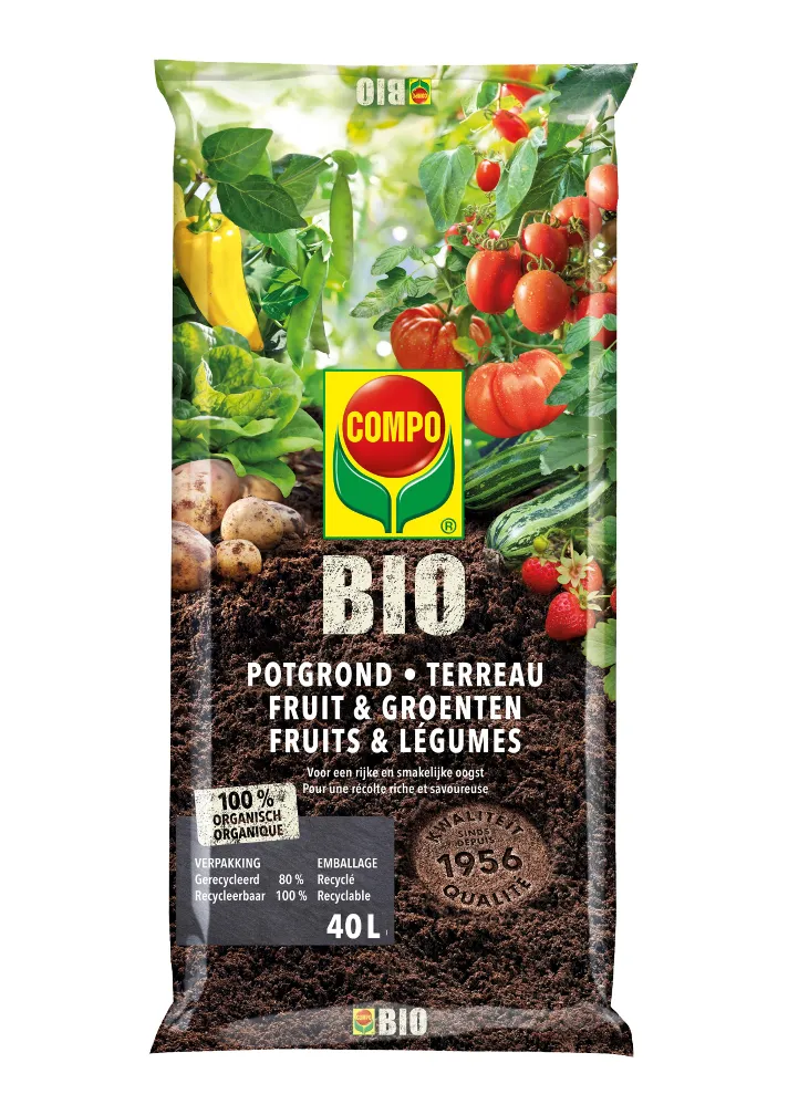 Terreau Potager Fruits 40 L Compo BIO | Central Jardin